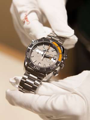 Omega model on show 