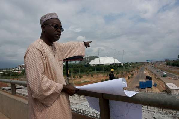 Bashir Haiba, head of Abuja Property Development Agency 
