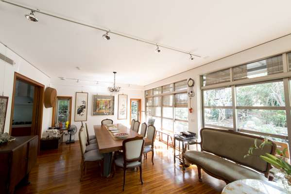 Architect Wu Wen-Chung's living room in his century-old house