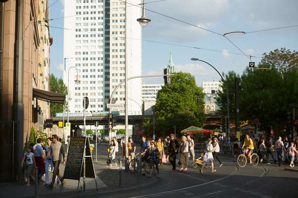 Hackescher market in Mitte