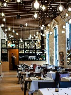 Ristorante Ornellaia, designed by Tilla Theus