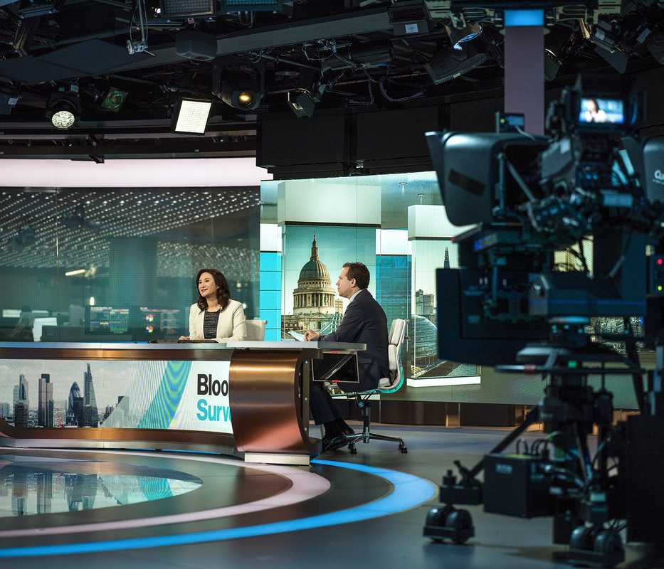 Bloomberg TV studio