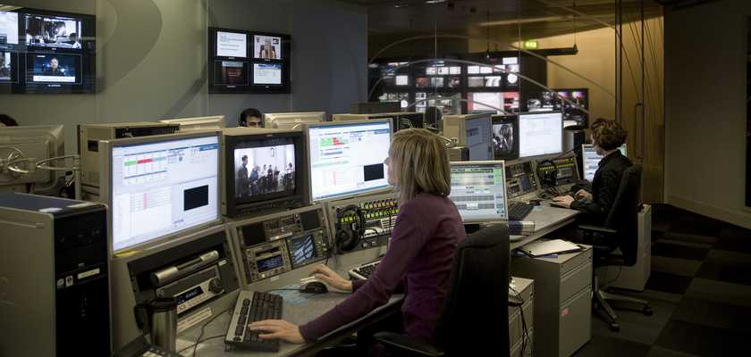 Inside the editing suite at PTV
