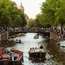 It wouldn't be a story about the Netherlands without a photograph of a busy canal