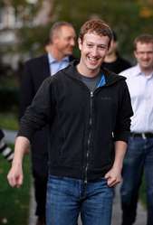 Zuckerberg epitomises the tech-bro look: T-shirt, hoodie and jeans.