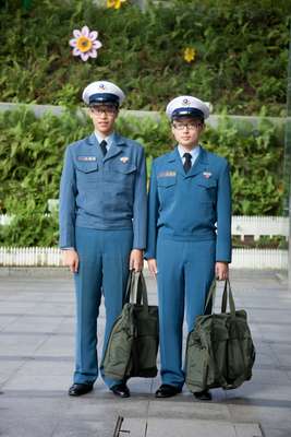 Cadets at Chung Cheng Armed Forces Preparatory School