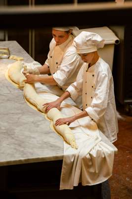 On a roll in Demel’s pastry kitchen 