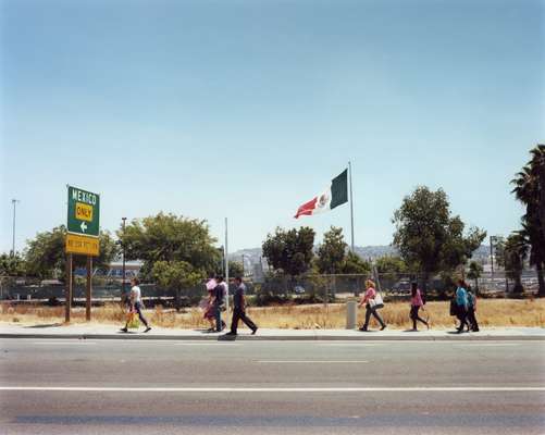 The US-Mexican border