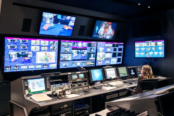 KQED TV control room