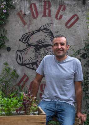 Pedro Ochoa, co-owner of Porco Rosso