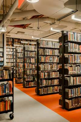 Well-stocked shelves