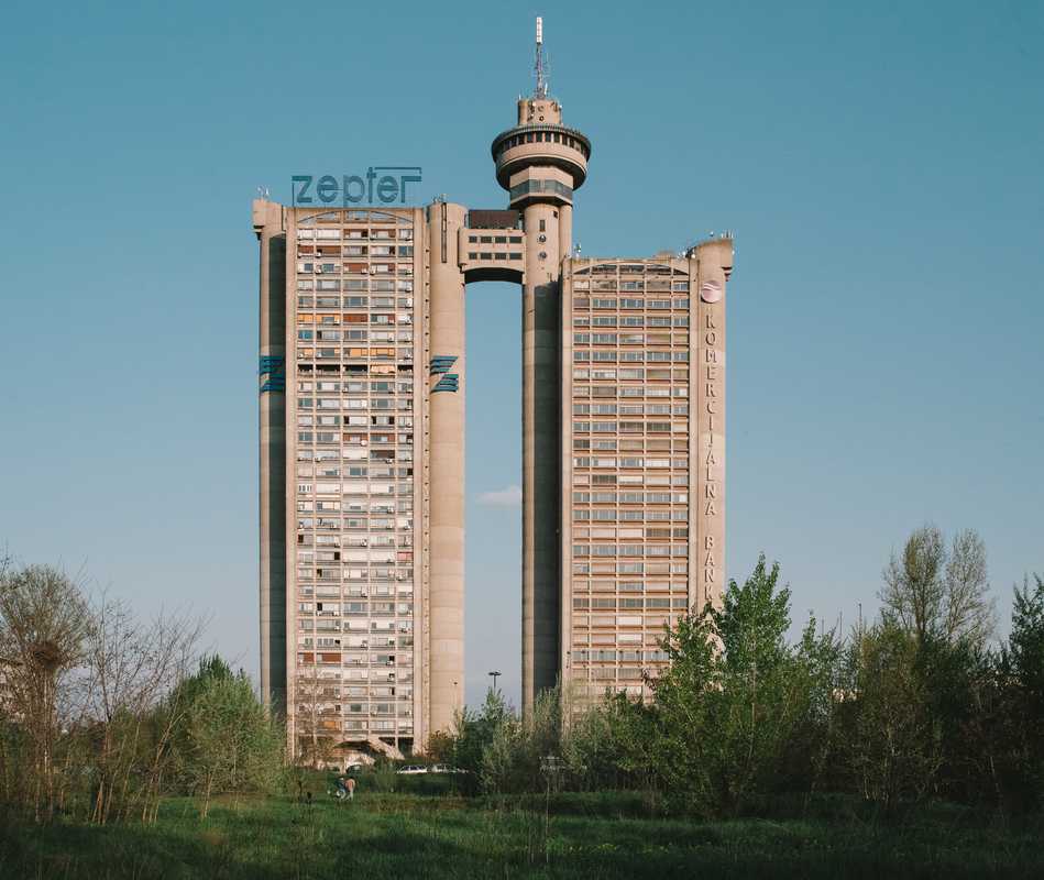 Genex Tower, built as a symbol of socialist Yugoslavia