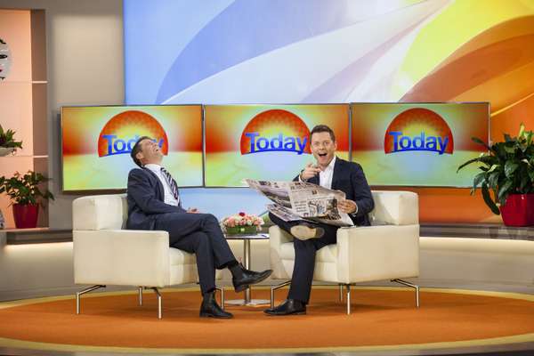 Karl Stefanovic and Ben Fordham of Channel Nine's 'Today'