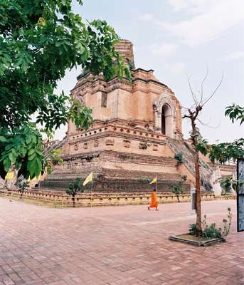 Wat Chedi Luang, one of Chiang Mai’s most famous temples