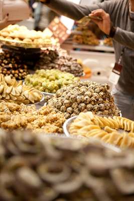 Moroccan pastries at La Gazelle D’Or