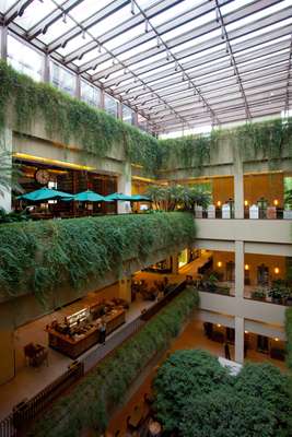 Cidade Jardim combines the feel of a park with world class-retail