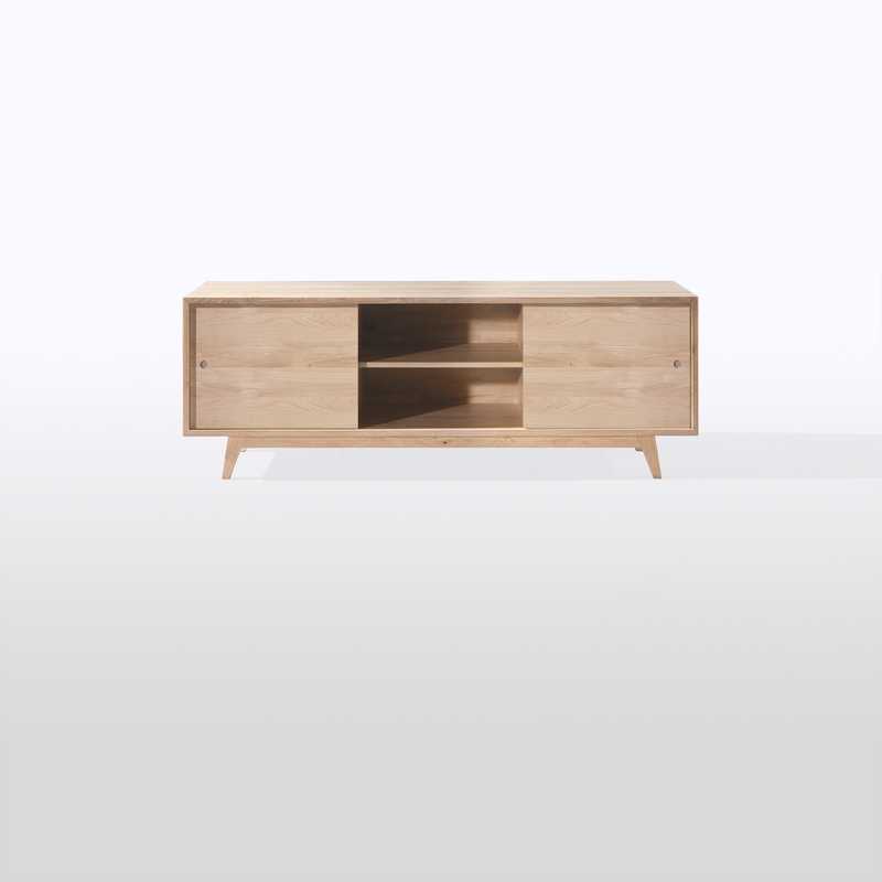 French oak furniture collection by start-up design brand Wewood