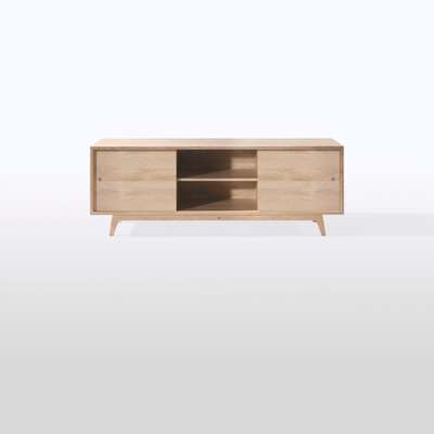 French oak furniture collection by start-up design brand Wewood