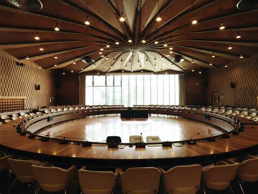 Executive board meeting room