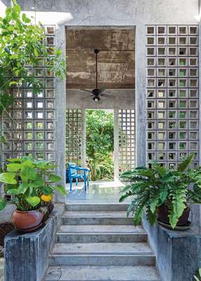 02. One of the semi-outdoor spaces found  throughout the Harirak Residence