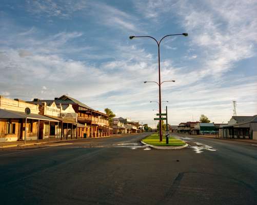 At the peak of its gold rush Cue had 10,000 residents