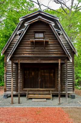 Historical wooden architecture preserved in the city