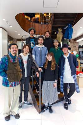 Beams Harajuku shop staff
