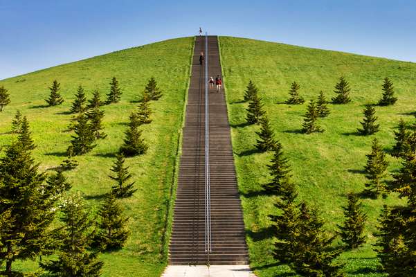 Mount Moere in Moerenuma Park