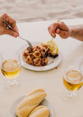 Calamares at Restaurante Luz de la Luna