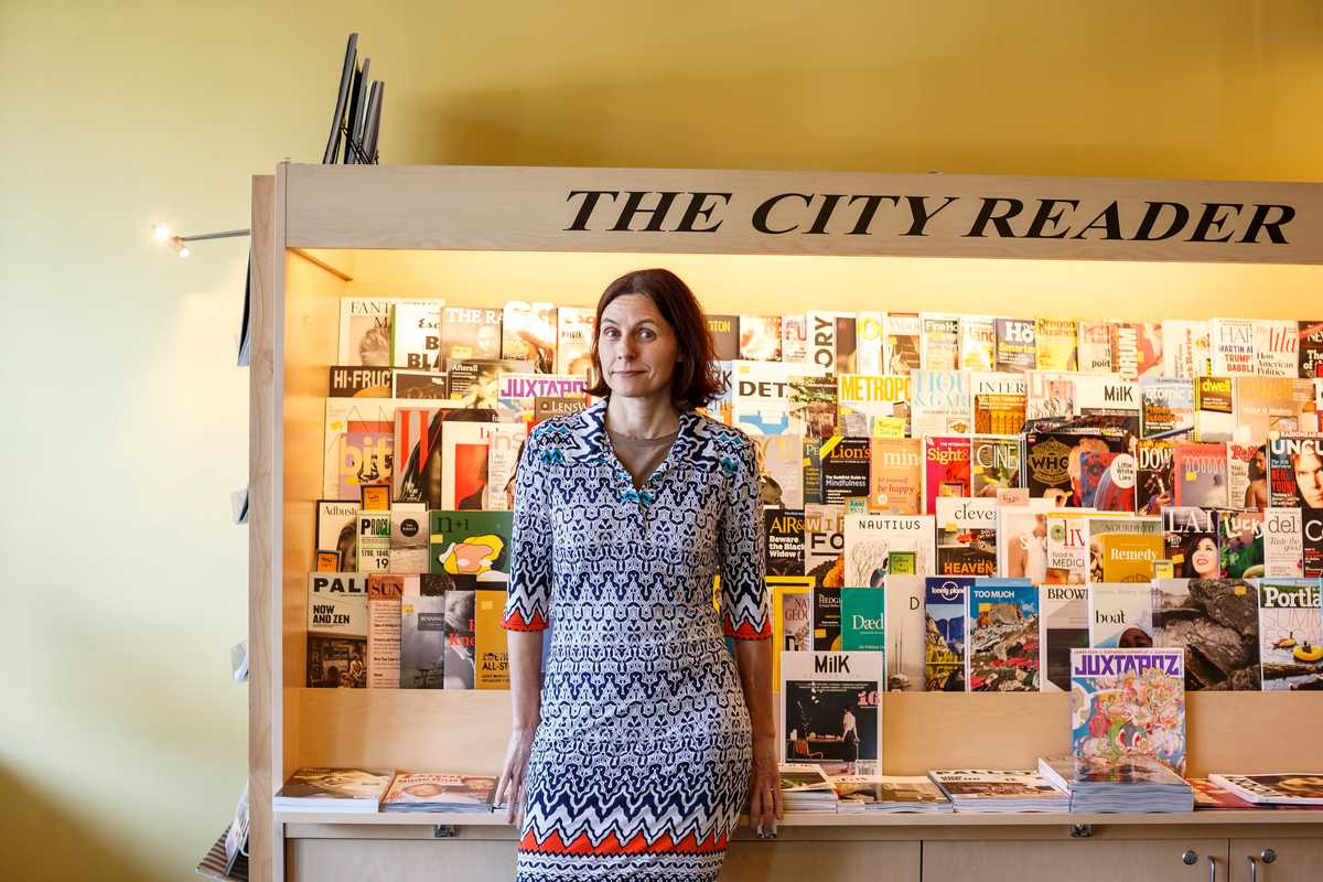 The City Reader owner Karin Dibling, Portland