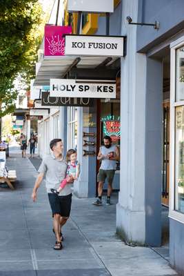 Shopping on Division Street, Portland