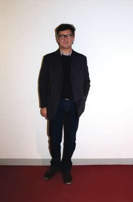 Name: Massimo Piombo, designer, Piombo Wearing: jacket, sweater and shirt by Piombo, jeans by Levi’s, shoes by Clarks