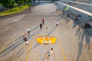 Basketball in Komazawa Park