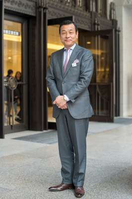 Shinjuku Isetan general manager Masaaki Takano 