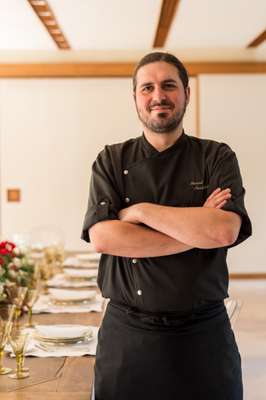 Head chef Manuel Montalbetti