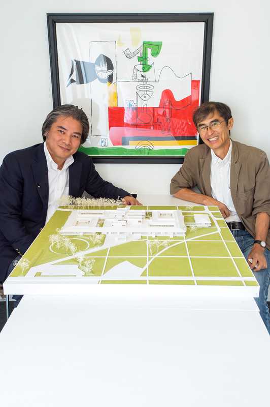 Architects Hikoshiro Goya and Yoshinari Shiota