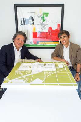 Architects Hikoshiro Goya and Yoshinari Shiota