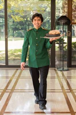 Panettone cakes come from Bulgari’s Il Ristorante in Tokyo 