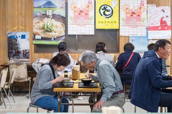 There’s no elegant or proper way to consume udon, you just have to just lean in and slurp