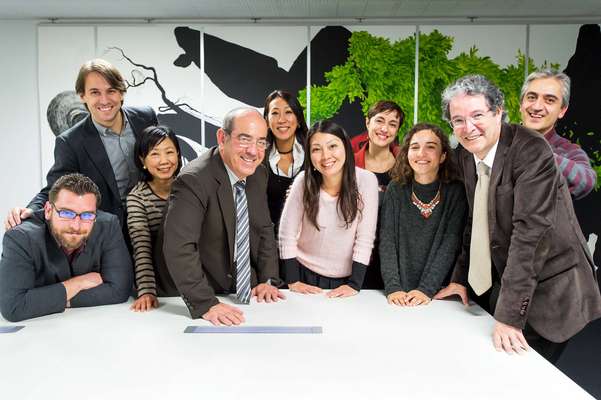 Spanish and Japanese staff at Tokyo’s Instituto Cervantes