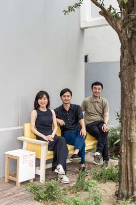 Creative Centre members (from l-r): Aki Kanai, Hisashi Kano and Go Hoshi