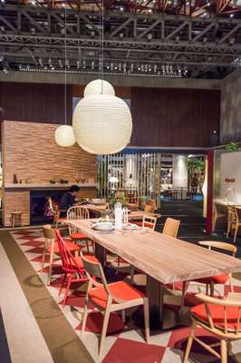Mitsuko Kuroda-designed lounge