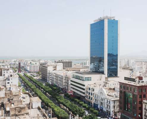 Avenue Bourguiba in Tunis