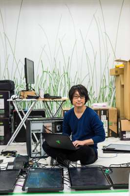 Software engineer Hidekazu Fukunaga