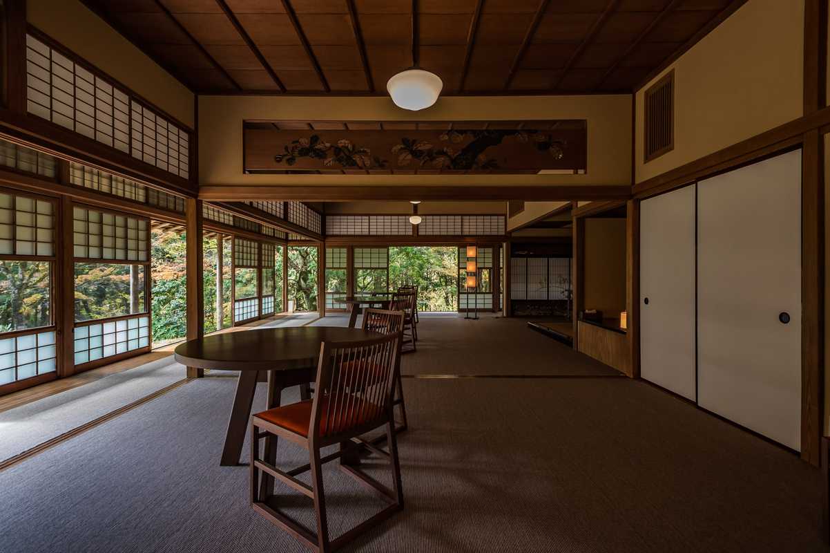 Lounge ‘Kashiwa no ma’ in Hyosekikaku 