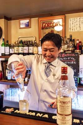 Genki Miyakawa of Hirosaka Highball 