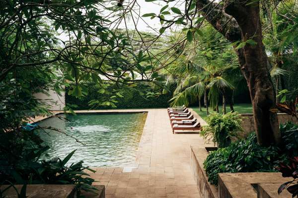 Cool down in Amangalla’s pool