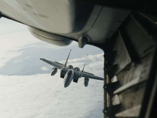 F-15C Eagle on a mission