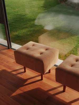 Bedroom overlooking the Devon landscape