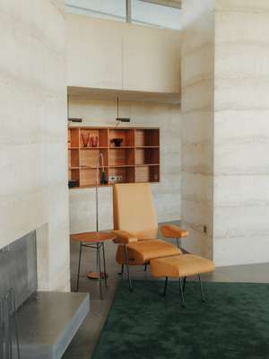 Armchairs designed by Peter Zumthor